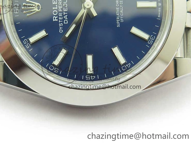 Bracelet 126330 Blue SS VS3235 1:1 Dial VSF on Edition Jubilee Best 904L DateJust 41 1121